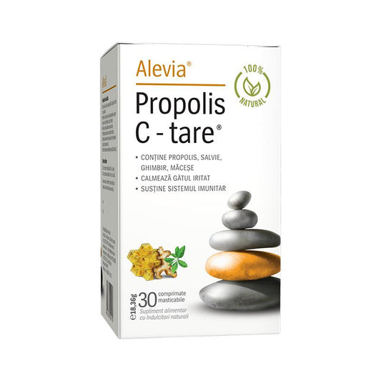 Propolis C-Tare, Alevia, 30 Comprimate Masticabile - Vitax.ro
