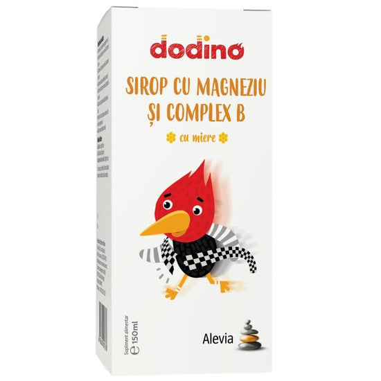Dodino Sirop cu Magneziu si Complex B, Alevia, 150ml - Vitax.ro