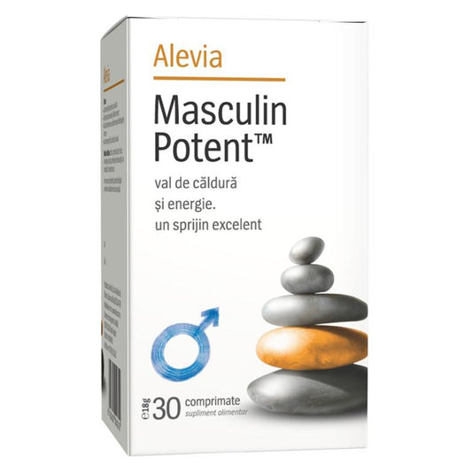 Masculin Potent, Alevia, 30 Comprimate - Vitax.ro