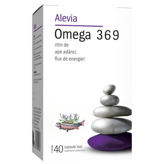 Omega 3 6 9, Alevia, 40 Capsule Moi - Vitax.ro