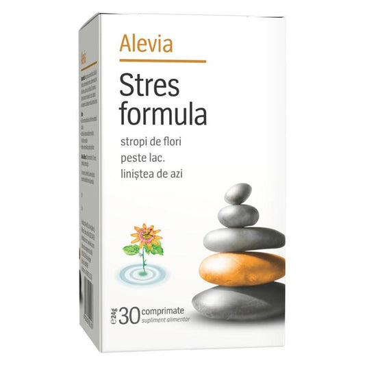 Stres Formula, Alevia, 30 Comprimate - Vitax.ro