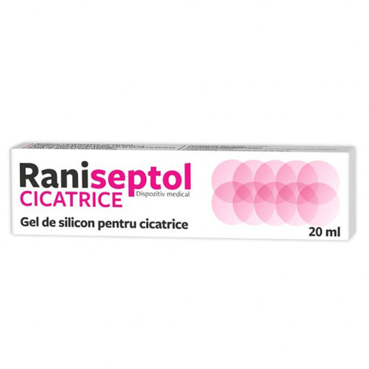 Raniseptol Gel Cicatrice, Zdrovit, 20ml - Vitax.ro