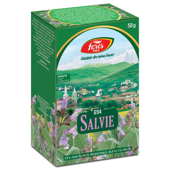 Salvie Iarba G94, Fares, Ceai la Punga 50gr - Vitax.ro