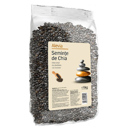 Seminte de Chia, Alevia, 1kg - Vitax.ro