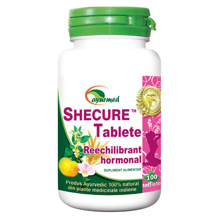 Shecure, Ayurmed, 100 Tablete - Vitax.ro
