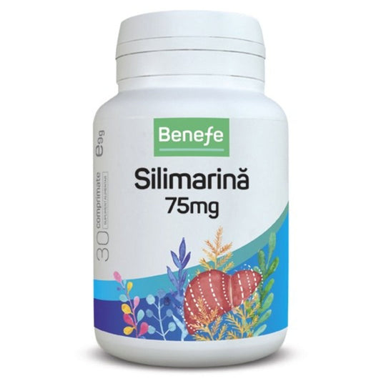 Silimarina 75 Mg, Benefe, 30 Capsule - Vitax.ro