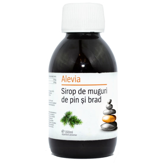 Sirop de Muguri de Pin si Brad, Alevia, 150ml Fara Cutie - Vitax.ro