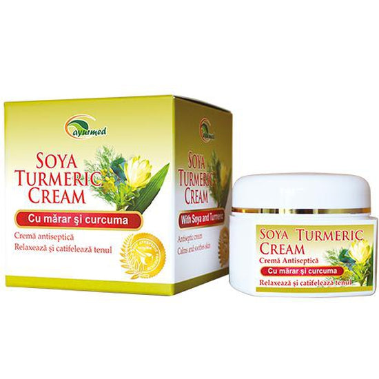 Soya Turmenic Cream, Ayurmed, 50ml - Vitax.ro