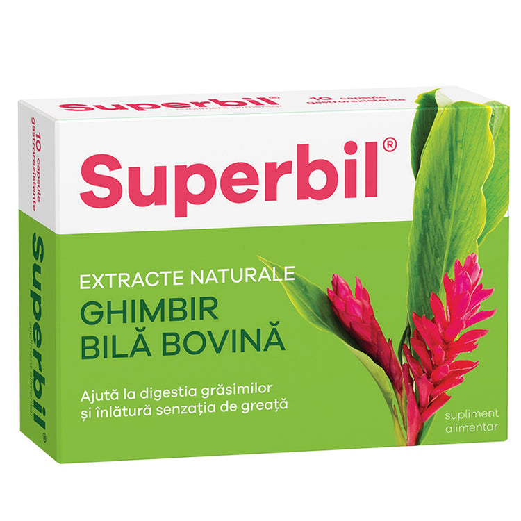 Superbil, Fiterman Pharma, 10 Capsule - Vitax.ro