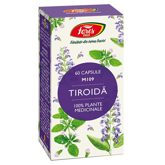 Tiroida M109, Fares, 60 Capsule - Vitax.ro