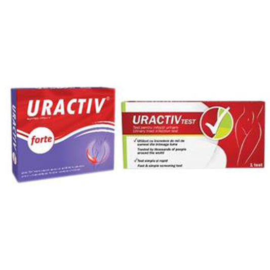Uractiv Forte Promo, Fiterman Pharma, 10 Capsule Si Uractiv Test - Vitax.ro
