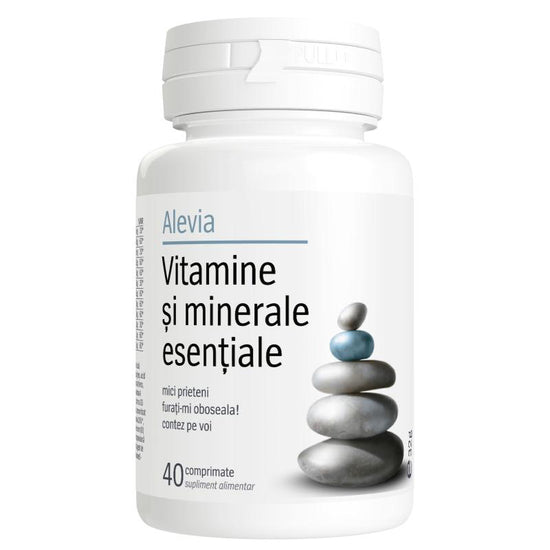 Vitamine si Minerale Esentiale, Alevia, 40 Comprimate - Vitax.ro