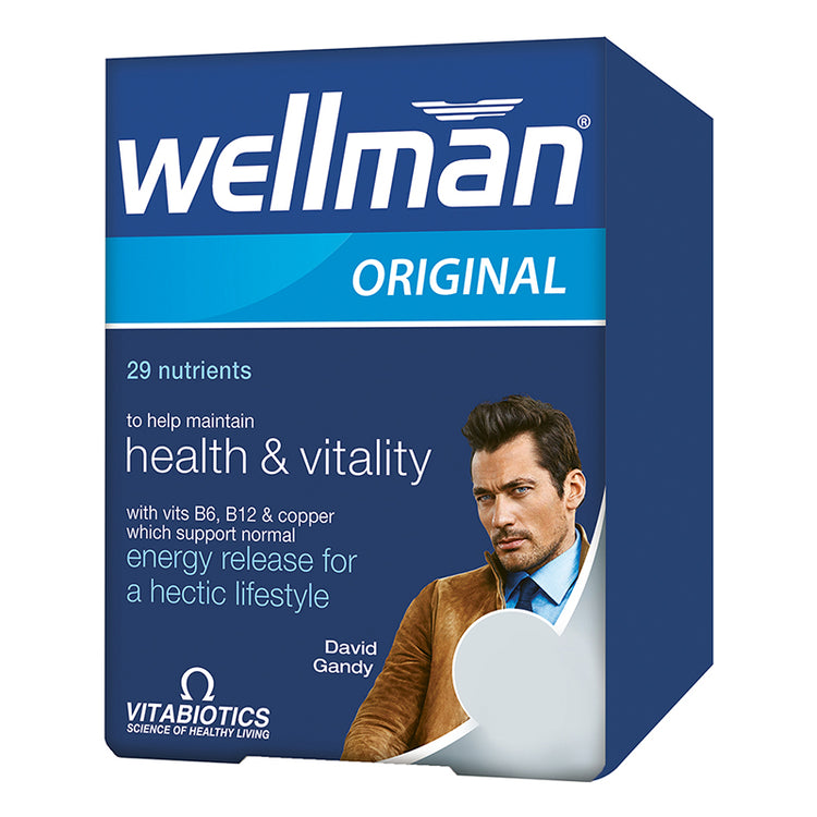 Wellman Original, Vitabiotics, 30 Tablete - Vitax.ro