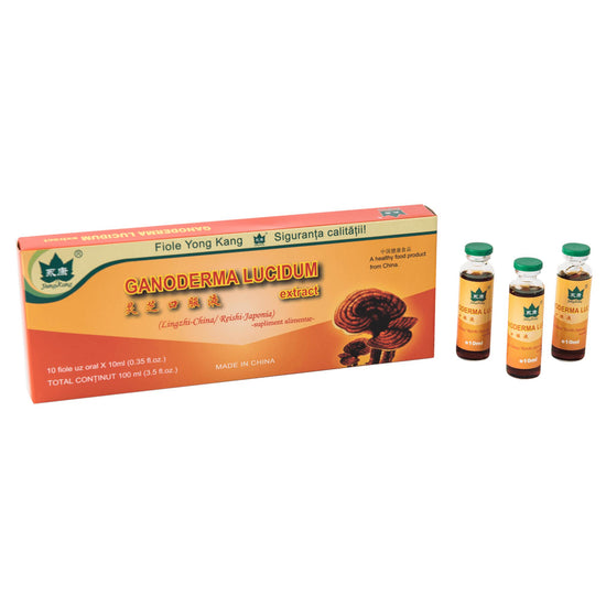 Ganoderma, Yong Kang, 10 Fiole Buvabile - Vitax.ro