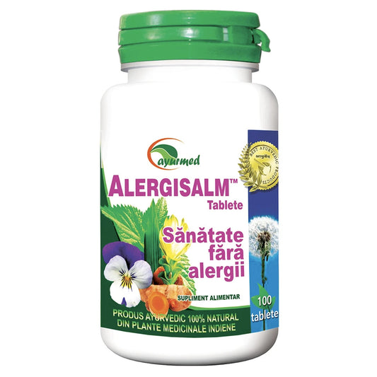 Alergisalm, Ayurmed, 100 Tablete - Vitax.ro