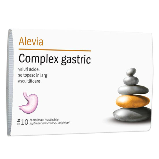 Complex Gastric, 10 Comprimate, Alevia, 10 Comprimate - Vitax.ro