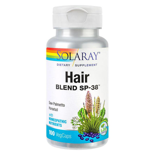 Hair Blend, Solaray, 100 Capsule Vegetale - Vitax.ro