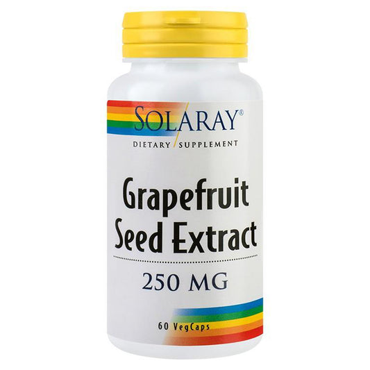 Grapefruit Seed Extract 250mg, Solaray, 60 Capsule Vegetale - Vitax.ro