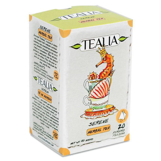 Serene, Tealia, Cutie cu 20 Plicuri Piramida x 2g - Vitax.ro
