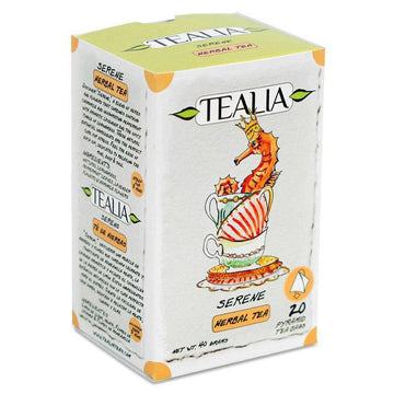 Serene, Tealia, Cutie cu 20 Plicuri Piramida x 2g - Vitax.ro