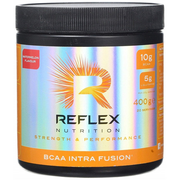 BCAA Intra Fusion, Fruit Punch - 400g - Vitax.ro