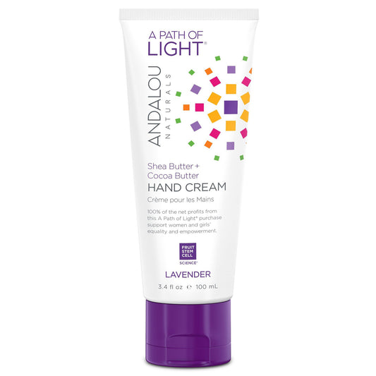 Lavender Hand Cream, Andalou Naturals, 100ml - Vitax.ro