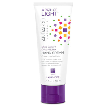 Lavender Hand Cream, Andalou Naturals, 100ml - Vitax.ro