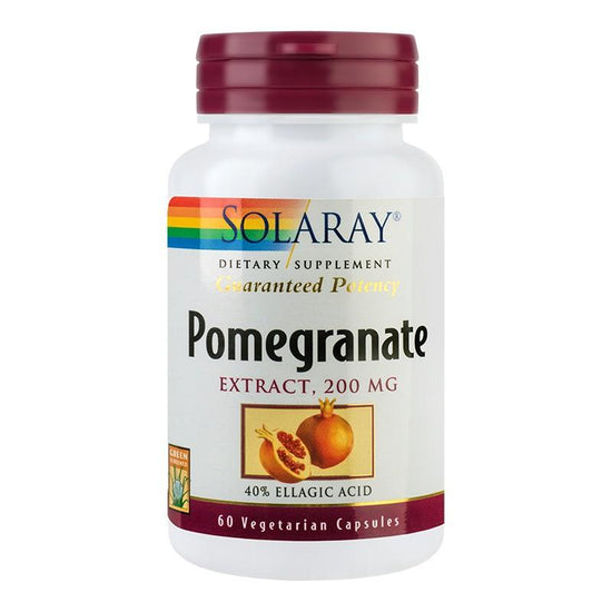 Pomegranate - Rodie, Solaray, 60 Capsule Vegetale - Vitax.ro
