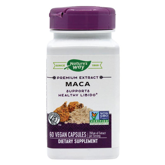 Maca SE, Nature'S Way, 60 Capsule Vegetale - Vitax.ro