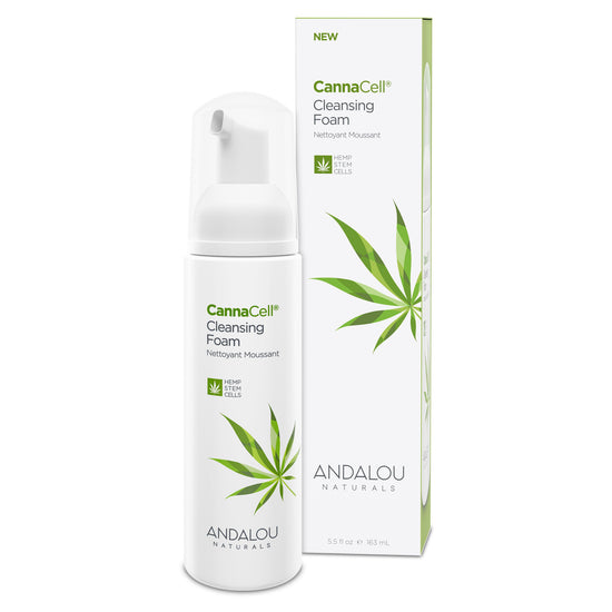 CannaCell Cleansing Foam, Andalou Naturals, 163ml - Vitax.ro