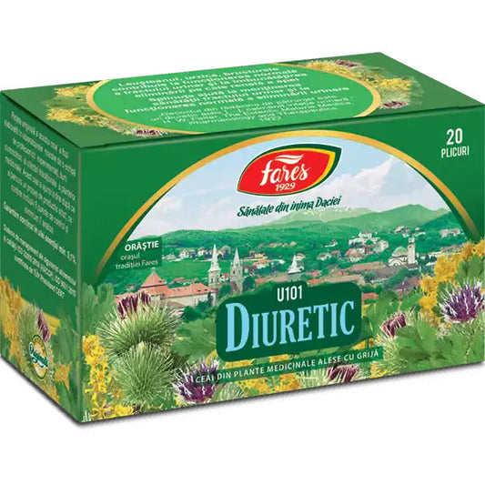Diuretic, Fares, 20 Plicuri - Vitax.ro
