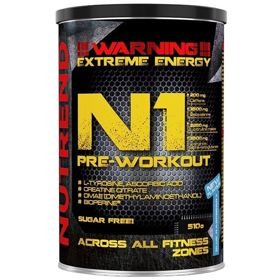 N1 Pre-Workout, Blue Raspberry - 510g - Vitax.ro