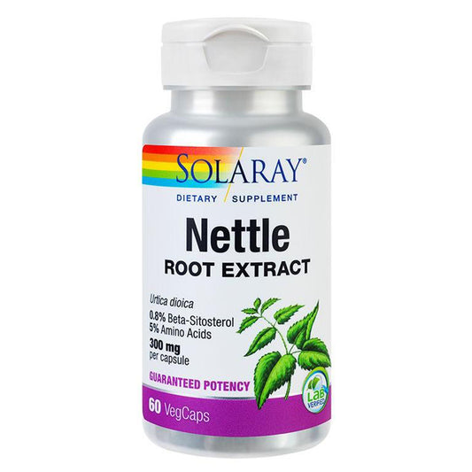 Nettle Root - Urzica, Solaray, 60 Capsule Vegetale - Vitax.ro