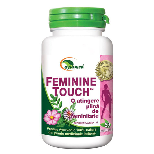 Feminine Touch, Ayurmed, 50 Tablete - Vitax.ro
