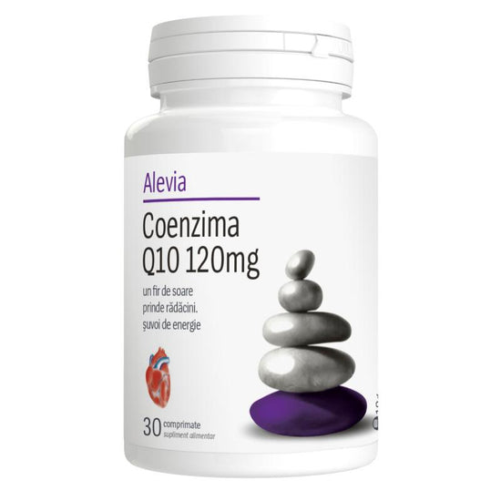 Coenzima Q10 120 Mg, Alevia, 30 Comprimate - Vitax.ro