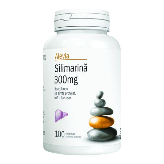 Silimarina 300mg, Alevia, 100 Comprimate - Vitax.ro