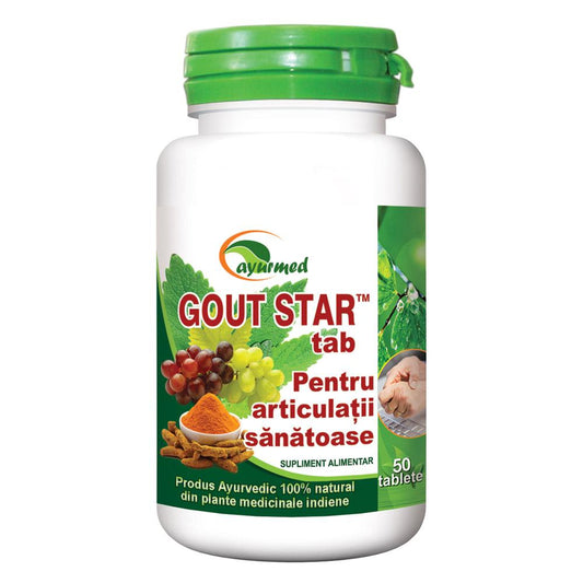 Gout Star, Ayurmed, 50 Tablete - Vitax.ro