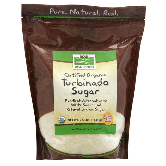 Turbinado Sugar, Organic - 1134g - Vitax.ro