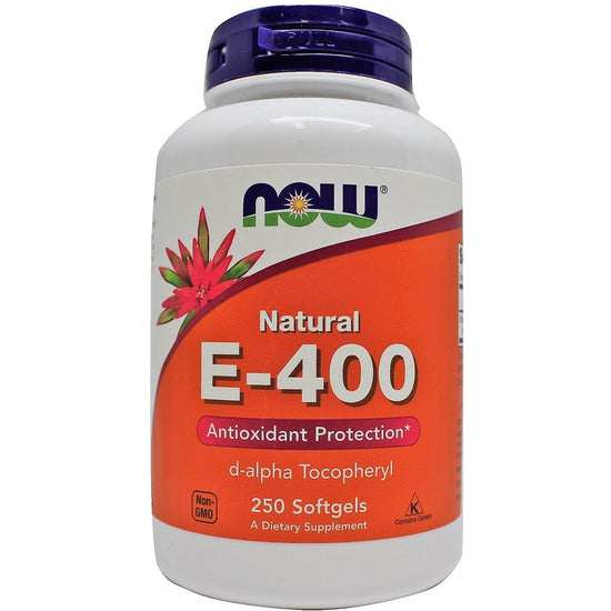Vitamin E-400, Natural - 250 softgels - Vitax.ro