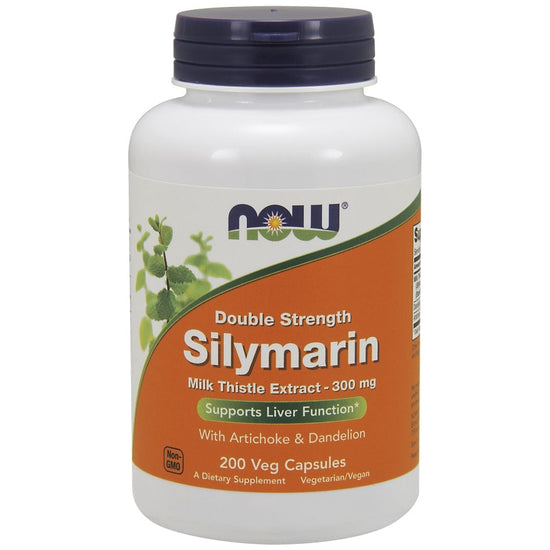 Silymarin with Artichoke & Dandelion, 300mg - 200 vcaps - Vitax.ro