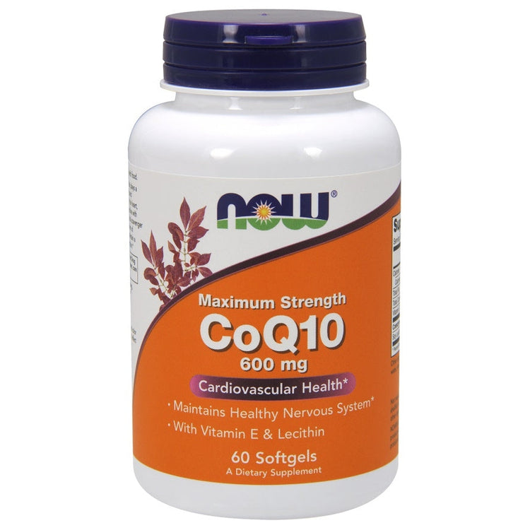 CoQ10 with Lecithin & Vitamin E, 600mg - 60 softgels - Vitax.ro