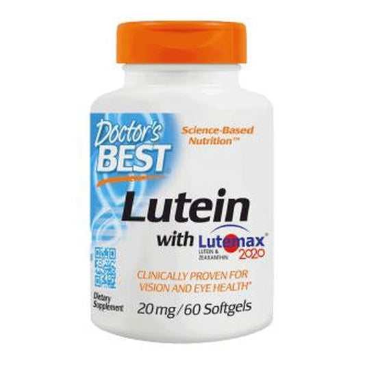 Lutein with Lutemax, 20mg - 60 softgels - Vitax.ro