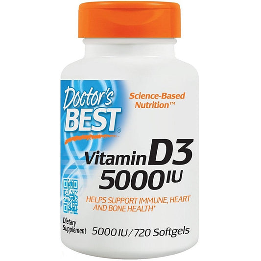 Vitamin D3, 5000 IU - 720 softgels - Vitax.ro