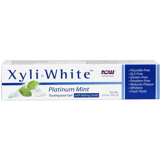 XyliWhite, Platinum Mint Toothpaste Gel w/Baking Soda - 181g - Vitax.ro