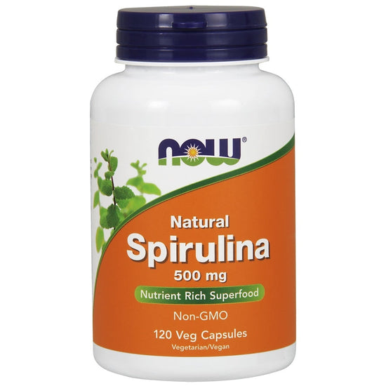 Spirulina - Natural, 500mg - 120 vcaps - Vitax.ro