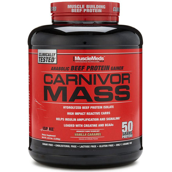 Carnivor Mass, Vanilla Caramel - 2688g - Vitax.ro