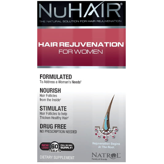 NuHair Hair Rejuvenation for Women - 60 tabs - Vitax.ro