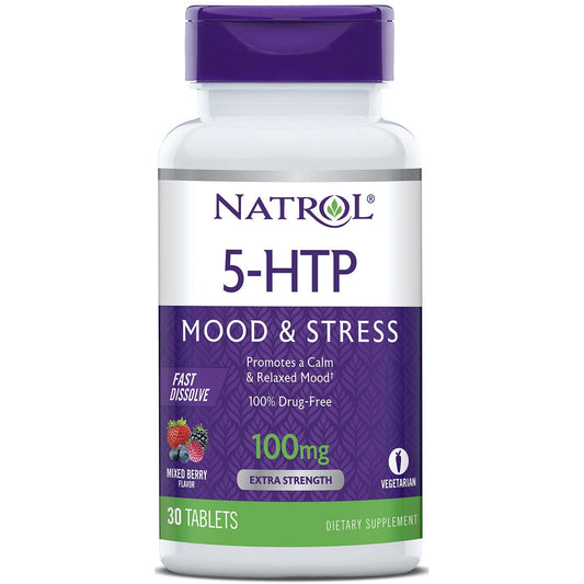 5-HTP Fast Dissolve 100mg - 30 tabs - Vitax.ro