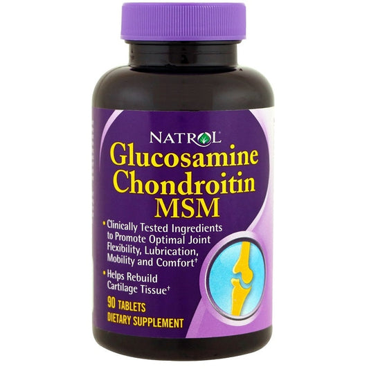Glucosamine Chondroitin MSM - 90 tabs - Vitax.ro