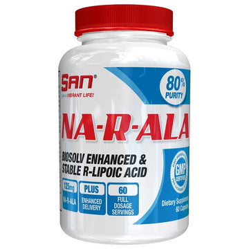 NA-R-ALA, 125mg - 60 caps - Vitax.ro